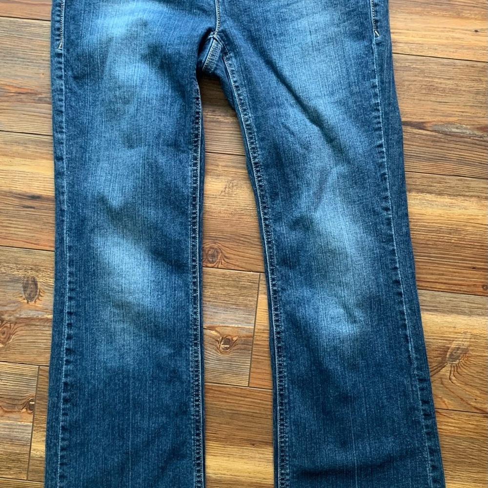 Tommy Hilfiger Freedom Boot Cut Blue Denim Jeans Pants Women’s Size 10 Regular - Picture 2 of 10